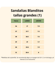 Sandálias Blanditos Itaca mulher e menina Multicolor