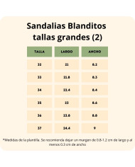 Sandálias Blanditos Timón Marinho