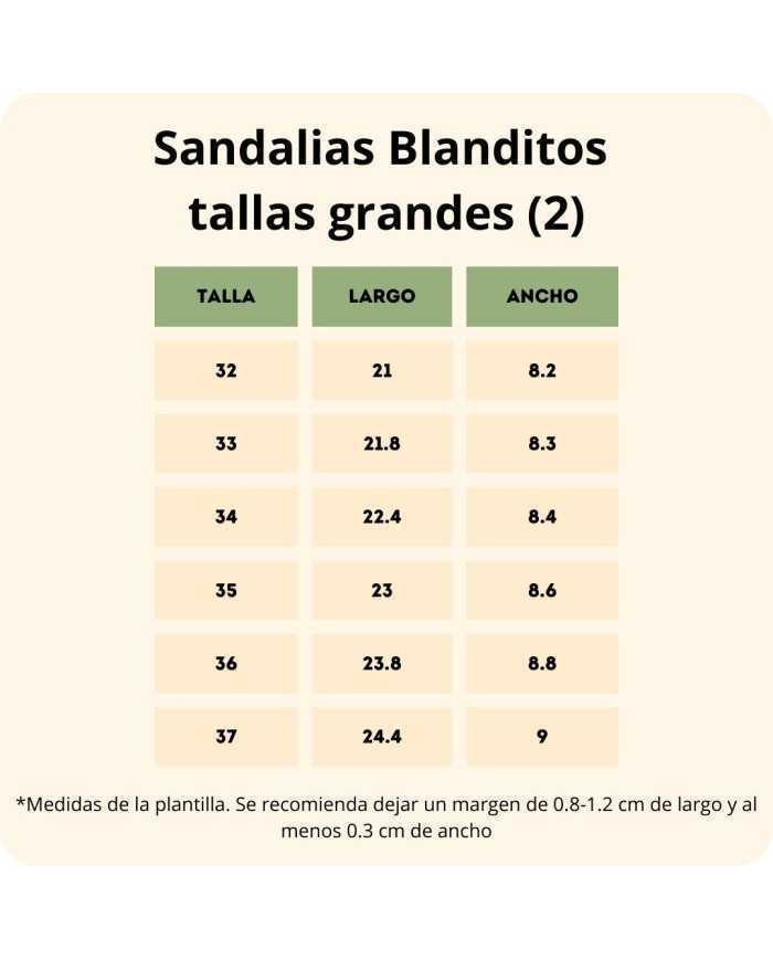 Sandálias Blanditos Timón Areia
