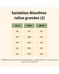 Sandálias Blanditos Timón Areia