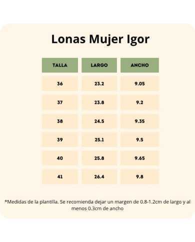 Lonas Mujer Igor Blanco