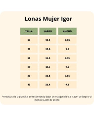 Lonas Mujer Igor Blanco