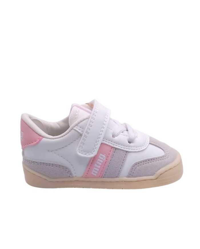 Mustang Free Baby elastico Branco/Rosa