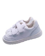 Deportivas respetuosas Coqueflex Root Superwhite blancas para niños