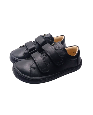 Sapatos escolares Froddo velcro duplo preto
