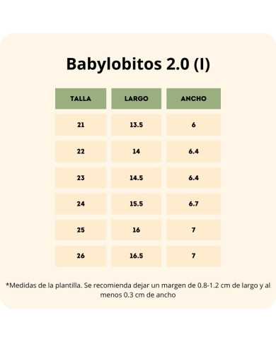 Merceditas escolares Babylobitos Lápiz